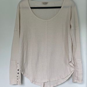 Lucky Brand waffle shirt